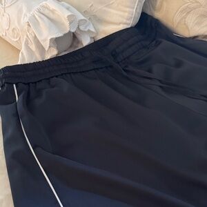 Zara Black Satin Pants